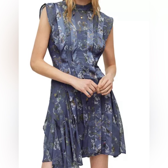 All Saints | Dresses | Allsaints Fleur Venetia Mini Asymmetric